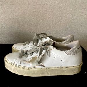 Golden goose high star shoes. Great condition,‘only worn a handful of times.